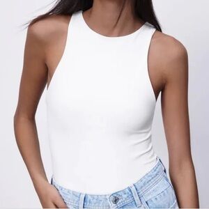 Zara Halterneck Bodysuit